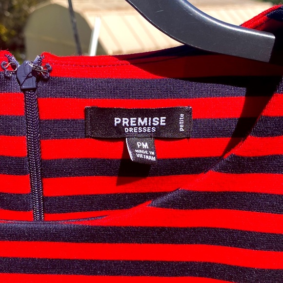 Premise Dresses Striped Sleeveless Knit Dress - Picture 4 of 6